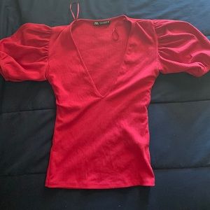 Purple top from Zara size S